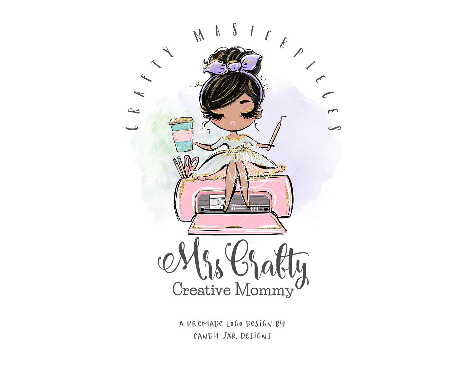 Craft Girl Logo, Craft Shop