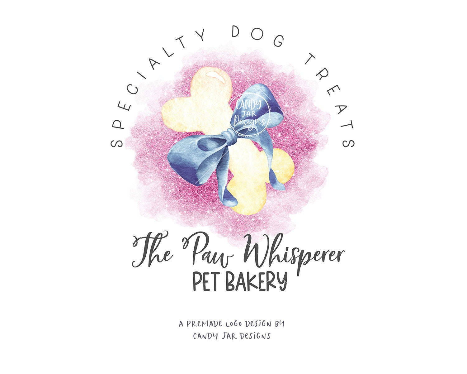 Pet Bakery Logo, Dog Cookie Logo