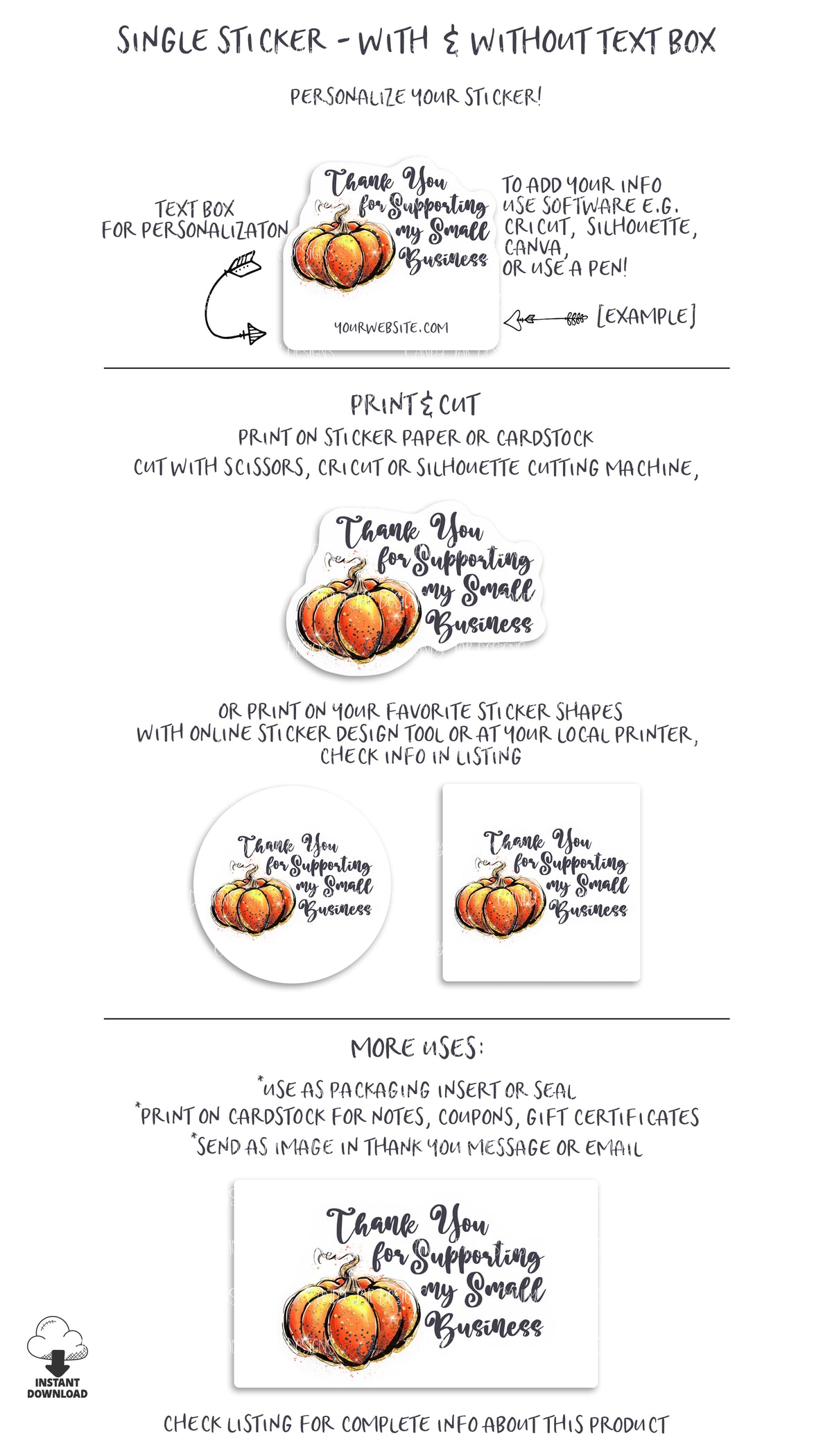 6.75 Inch Circle Template Blank Template SVG PNG JPG Graphic