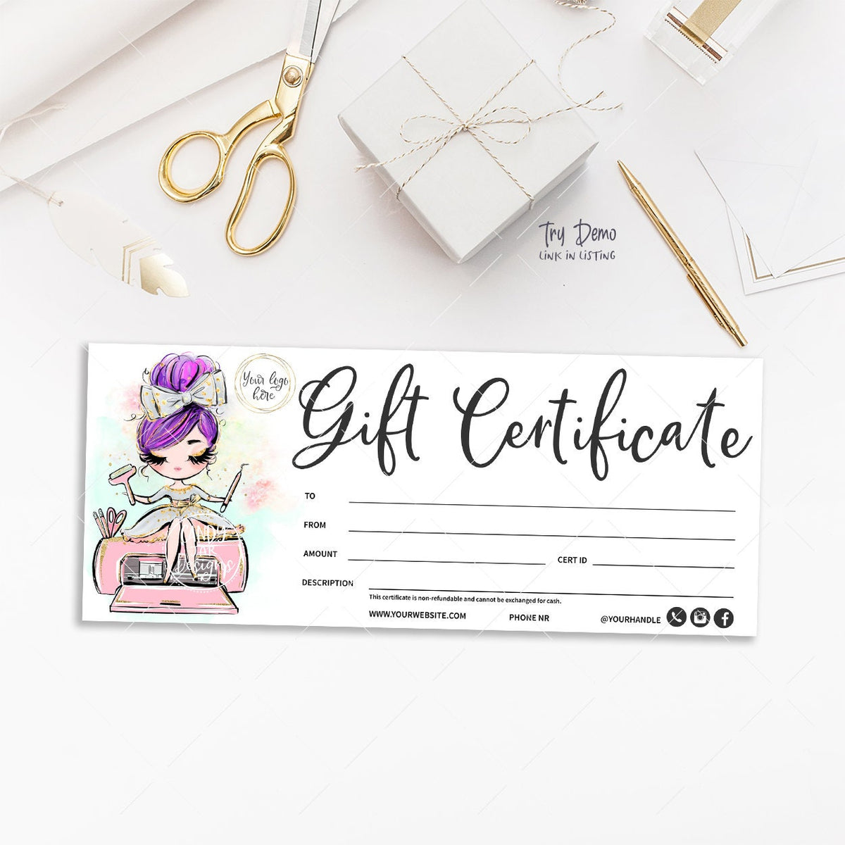 Handcrafter Business Gift Voucher, Craft Shop