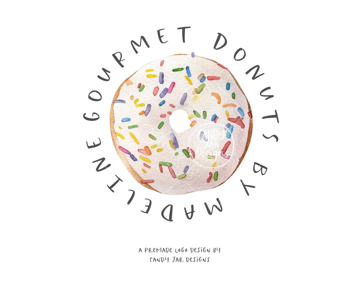 Gourmet Donuts Logo, Bakery