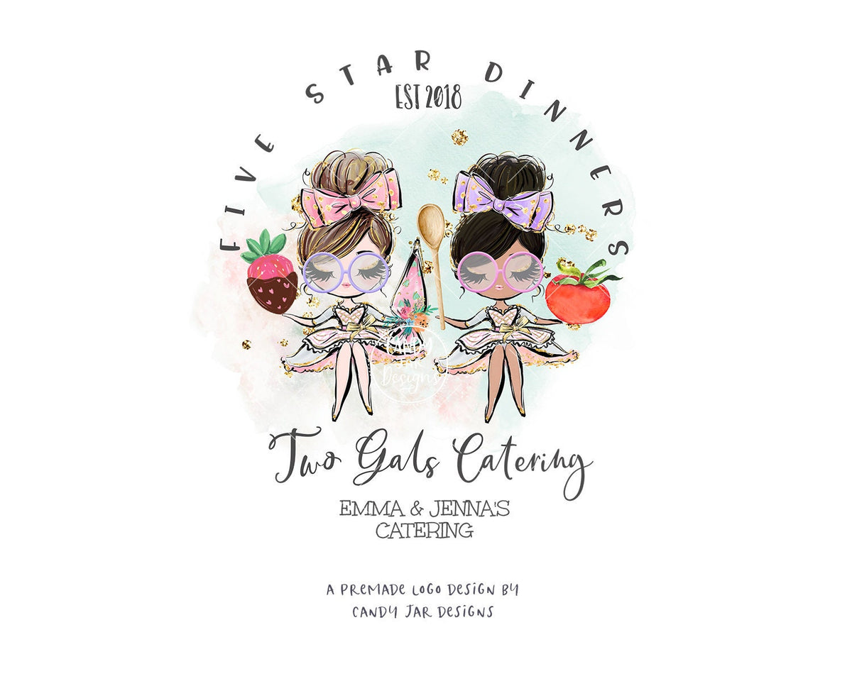 Catering Sisters Logo, Besties