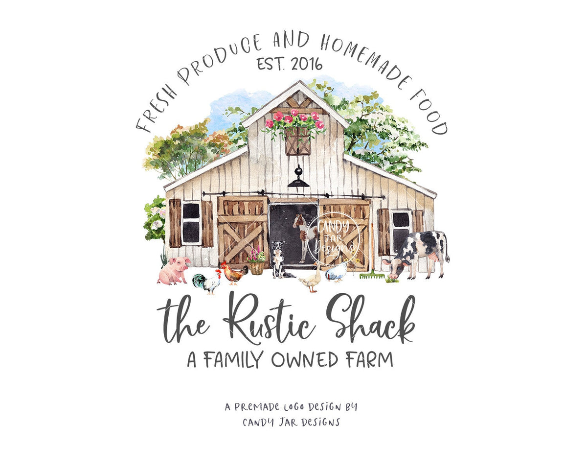 Farm Barn Logo, Family Farm logo